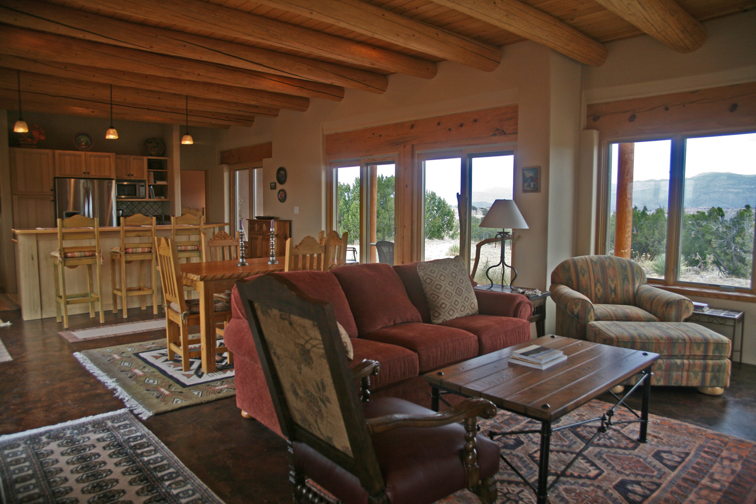 Photo of existing house prior to construction